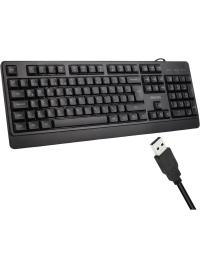 PHILIPS SPK6247B SİYAH KABLOLU (TEK) KLAVYE - 1